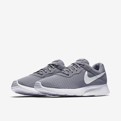 Nike Mens Tanjun Running Shoes - Wolf Grey/White - main image