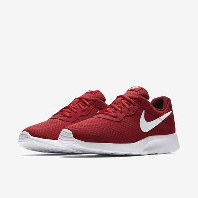 Nike Mens Tanjun Running Shoes - University Red/White - main image