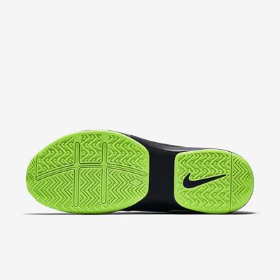 Nike Mens Zoom Vapor 9.5 Tour QS Tennis Shoes - Black/Green - main image