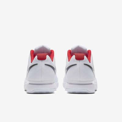 Nike Mens Zoom Vapor 9.5 Tour QS Tennis Shoes - White/Red - main image