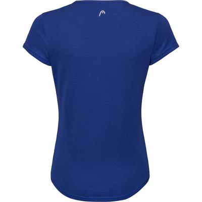 Head Womens Sammy T-Shirt - Aqua/Royal Blue