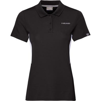 Head Womens Club Tech Polo - Black (2021) - main image