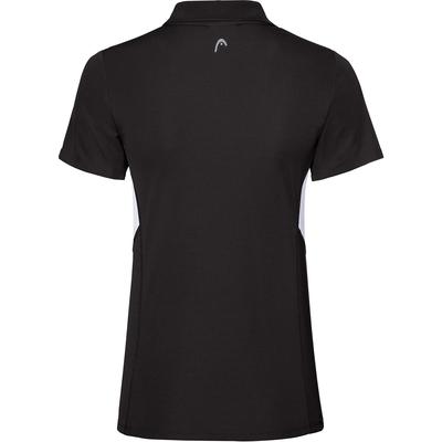 Head Womens Club Tech Polo - Black (2021) - main image