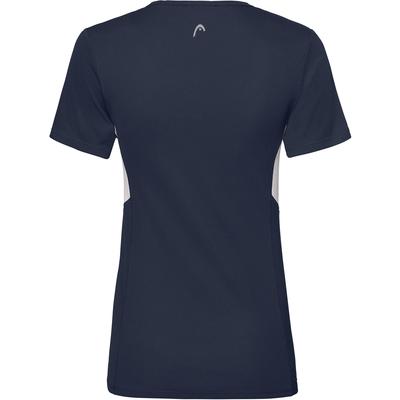 Head Womens Club Tech T-Shirt - Dark Blue