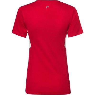 Head Womens Club Tech T-Shirt - Red