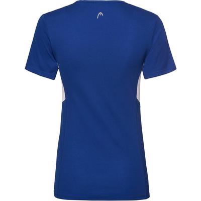Head Womens Club Tech T-Shirt - Royal Blue