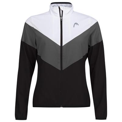 HEAD Womens Club Jacket - Black/White - main image