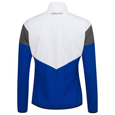 HEAD Womens Club Jacket - Royal Blue/White - main image