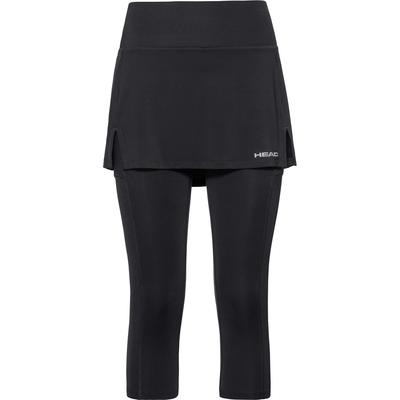 HEAD Womens Club 3/4 Tights Skapri - Black - main image