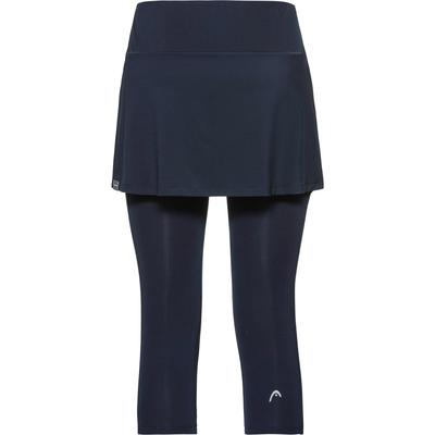 HEAD Womens Club 3/4 Tights Skapri - Dark Blue - main image