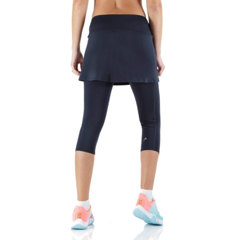 HEAD Womens Club 3/4 Tights Skapri - Navy - main image