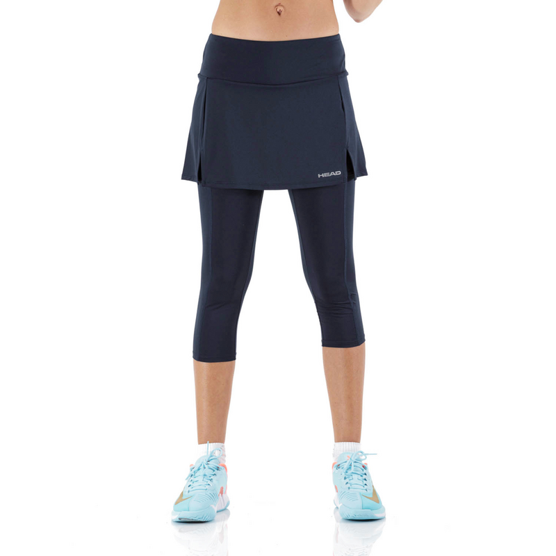 HEAD Womens Club 3/4 Tights Skapri - Navy - main image
