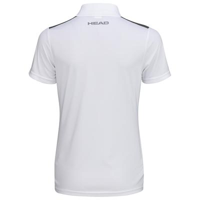 Head Womens Club Tech Polo - White/Dark Blue - main image