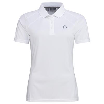 HEAD Womens Club Tech Polo - White - main image
