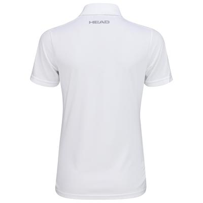 HEAD Womens Club Tech Polo - White - main image