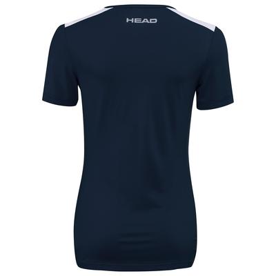 HEAD Womens Club Tech Tee - Dark Blue - main image