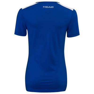HEAD Womens Club Tech Tee - Royal Blue - main image