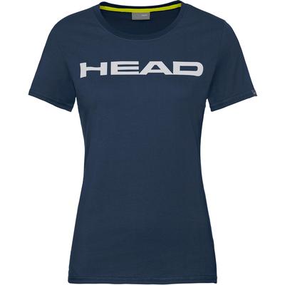 HEAD Womens Lucy T-Shirt - Dark Blue/White - main image