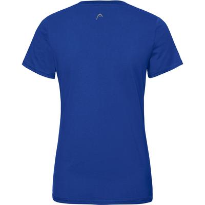 HEAD Womens Lucy T-Shirt - Royal Blue/White - main image