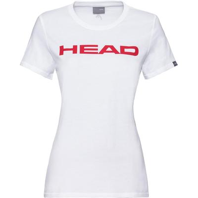 HEAD Womens Lucy T-Shirt - White/Red - main image