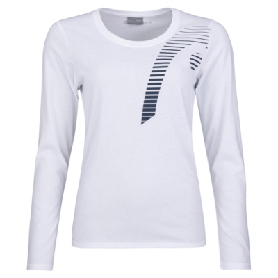 HEAD Womens 21 Linda Long Sleeve Shirt - White - main image