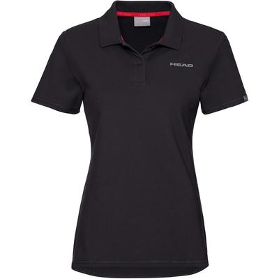 HEAD Womens Club Mary Polo Shirt - Black - main image