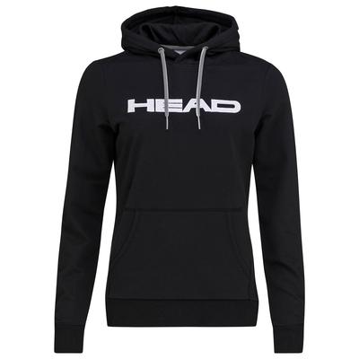 HEAD Womens Club Rosie Hoodie - Black/White - main image