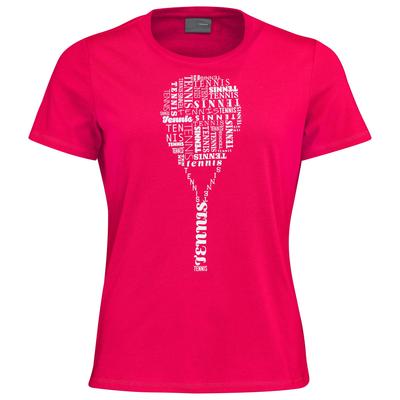 Head Womens Typo Tee - Magenta - main image