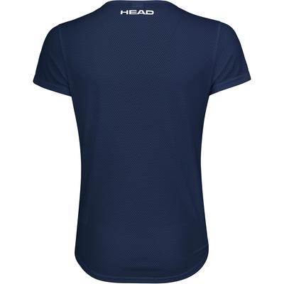 Head Womens Sammy Tee - Dark Blue/White/Yellow - main image