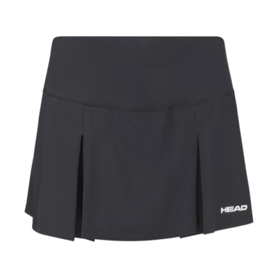 HEAD Womens Pleated Dynamic Skort - Black (2023) - main image
