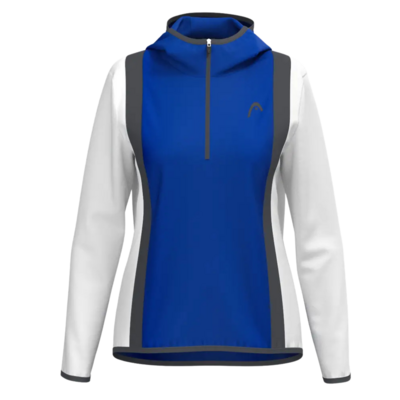 HEAD Womens Club 25 Tech Hoodie - Navy/White - main image