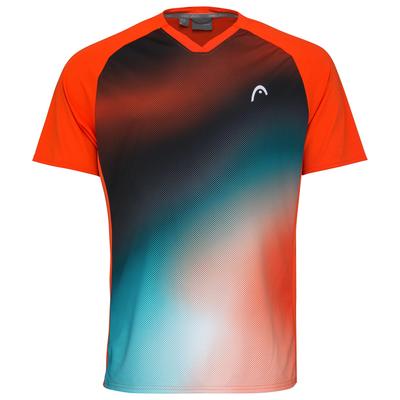 Head Boys Topspin Tee - Tangerine