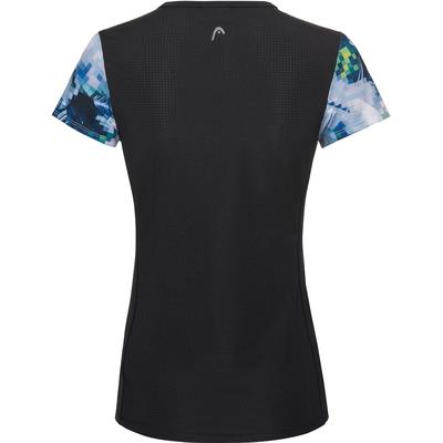 Head Girls Mia T-Shirt - Sky Blue/Black - main image