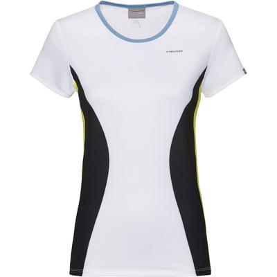 Head Girls Mia T-Shirt - White/Yellow - main image