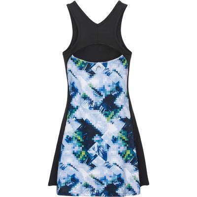 Head Girls Fiona Dress - Sky Blue/Black