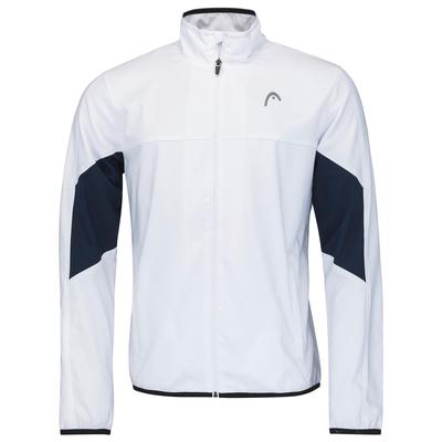 HEAD Kids Club Jacket - White/Dark Blue - main image