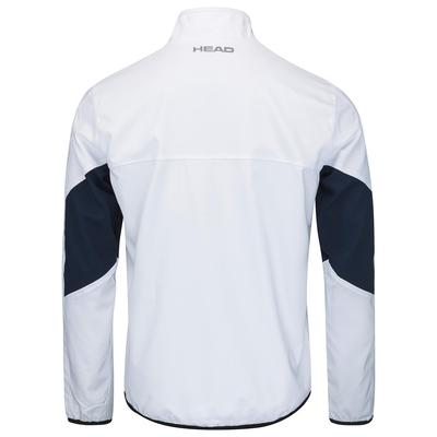 HEAD Kids Club Jacket - White/Dark Blue - main image