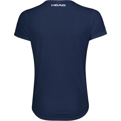 Head Girls Sammy T-Shirt - Dark Blue/Yellow