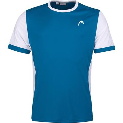Head Boys Davies Tee - Blue/White