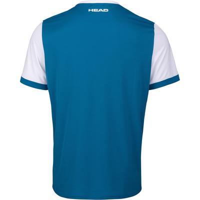 Head Boys Davies Tee - Blue/White