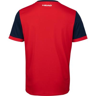 Head Boys Davies Tee - Red/Dark Blue - main image