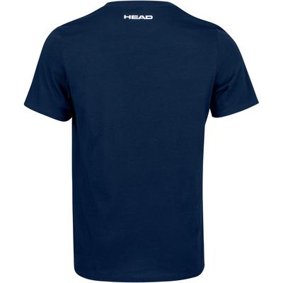 Head Boys Font Tee - Dark Blue/White