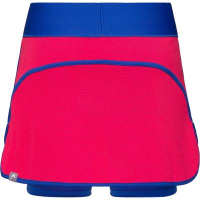 HEAD Girls Smash Skort - Magenta/Royal Blue - main image