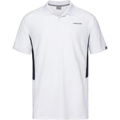Head Boys Club Tech Polo Shirt - White/Dark Blue - main image