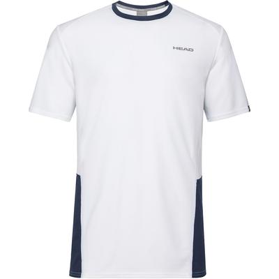 Head Boys Club Tech T-Shirt - White/Dark Blue - main image