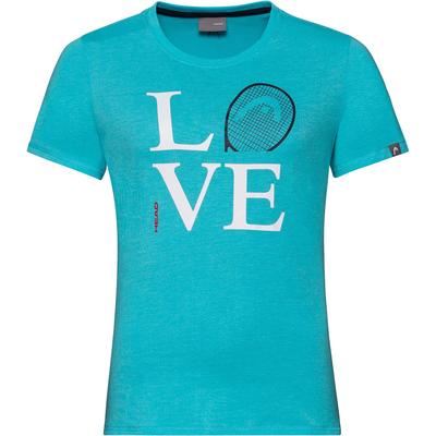 Head Girls Love T-Shirt - Aqua - main image