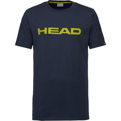 HEAD Kids Club Ivan T-Shirt - Dark Blue/Yellow - main image