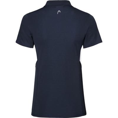 HEAD Girls Club Tech Polo - Dark Blue - main image