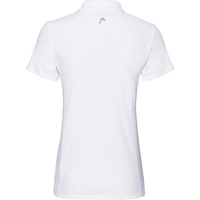 Head Girls Club Tech Polo Shirt - White
