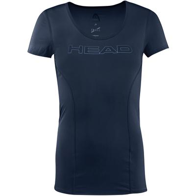 Head Girls Tech T-Shirt - Navy - main image